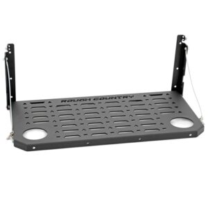 Tabla plegable Rough Country para portalón trasero para Jeep Wrangler JK - 10630 (Rough Country)