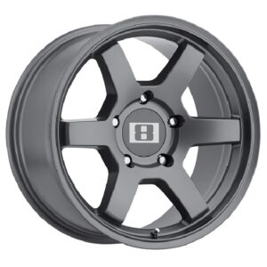 Llanta Level 8 MK6 (Gun Metal) (17x9) (6x139) (Offset -12) - 1790MK6-26140G06