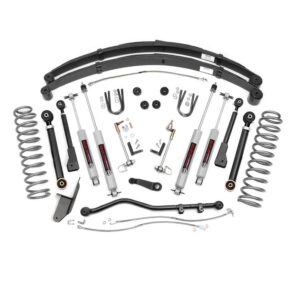 Kit de suspensión de 4.5″ para Jeep Cherokee XJ – 63330 (Rough Country)