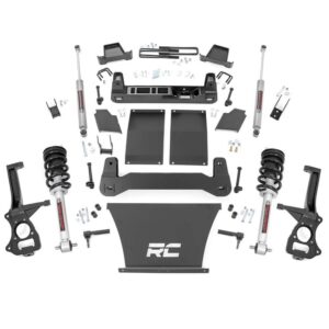 Kit de suspensión de 4″ para Chevrolet Silverado TrailBoss (2019-2022) – 27532 (Rough Country)