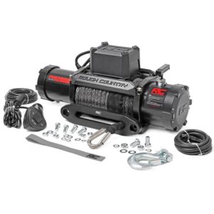 Winch eléctrico Rough Country 12000Lbs Pro Series (Piola sintética) – PRO12000S (Rough Country)