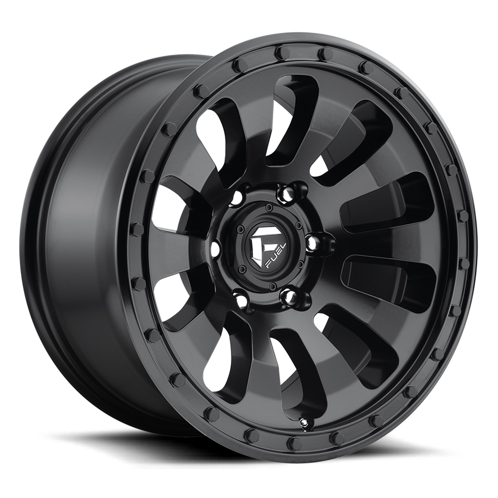 Llanta Fuel Tactic (17×9) (Acabado Negro matte) (6-139mm) (Offset -12) – F-D63017908345