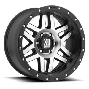 Llanta KMC XD128 (20x10) (Cara maquinada con anillo negro) (5x127) (Offset -24) - XD1281050524