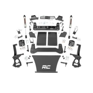 Kit de suspensión de 4″ para Chevrolet Trailboss (2019-2021) – 27570 (Rough Country)